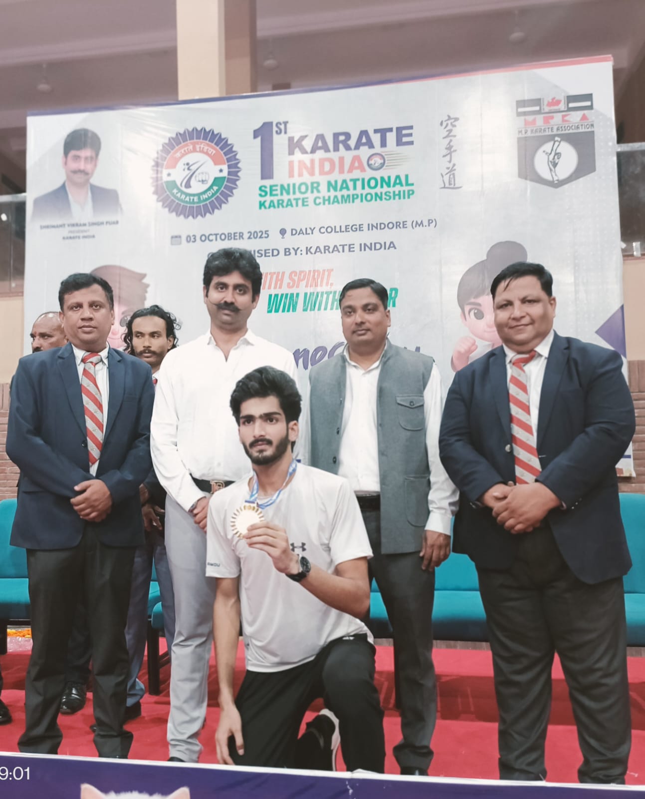 J&K bags gold in Karate 